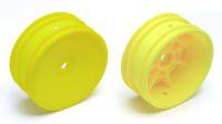 Buggy Front Hex Wheels, yellow