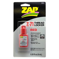 ZAP (6 ml.) Z-71 Permanent Thread Locker (red)