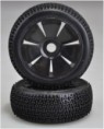1:8 OR TYRES "REVENGE" on BLACK\WHITE OR YELLOW WHEEL 2ps.